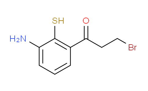 CAS No. 1806574-94-6, 1-(3-Amino-2-mercaptophenyl)-3-bromopropan-1-one