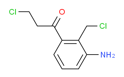 CAS No. 1807049-62-2, 1-(3-Amino-2-(chloromethyl)phenyl)-3-chloropropan-1-one