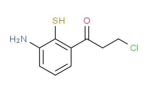 CAS No. 1806345-10-7, 1-(3-Amino-2-mercaptophenyl)-3-chloropropan-1-one