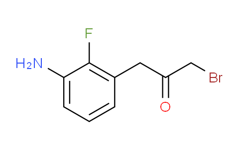 CAS No. 1803840-93-8, 1-(3-Amino-2-fluorophenyl)-3-bromopropan-2-one
