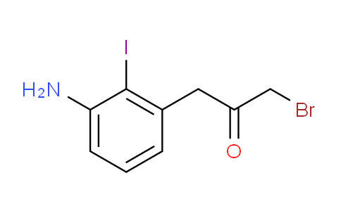 CAS No. 1803798-46-0, 1-(3-Amino-2-iodophenyl)-3-bromopropan-2-one