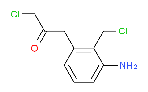 CAS No. 1804205-13-7, 1-(3-Amino-2-(chloromethyl)phenyl)-3-chloropropan-2-one