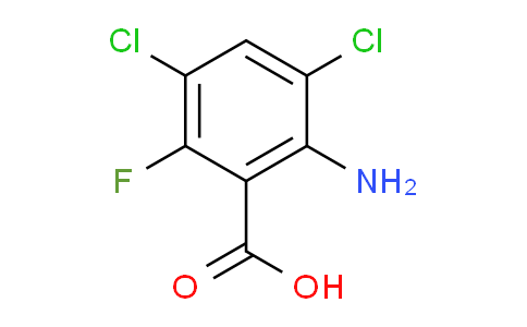 CAS No. 946119-56-8, 2-amino-3,5-dichloro-6-fluorobenzoic acid
