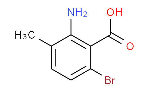 CAS No. 1156838-26-4, 2-amino-6-bromo-3-methylbenzoic acid