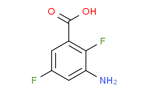 CAS No. 1333537-82-8, 3-amino-2,5-difluorobenzoic acid