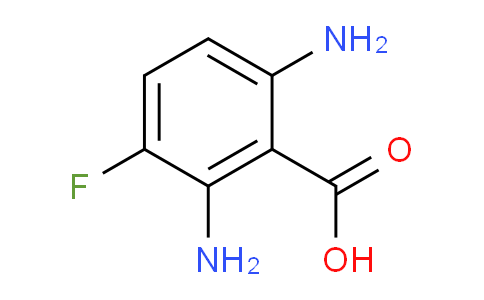 CAS No. 1555078-84-6, 2,6-diamino-3-fluorobenzoic acid