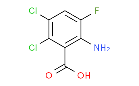 CAS No. 1699207-89-0, 2-amino-5,6-dichloro-3-fluorobenzoic acid