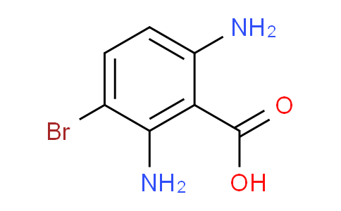 CAS No. 2091581-32-5, 2,6-diamino-3-bromobenzoic acid