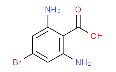 CAS No. 2092795-56-5, 2,6-diamino-4-bromobenzoic acid