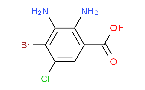 CAS No. 2138405-32-8, 2,3-diamino-4-bromo-5-chlorobenzoic acid
