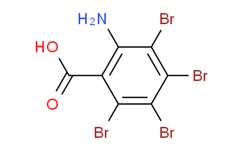CAS No. 54098-90-7, 2-amino-3,4,5,6-tetrabromobenzoic acid
