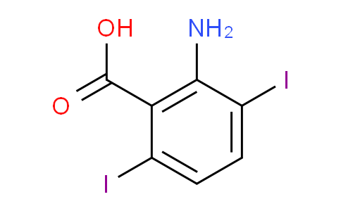 CAS No. 118426-94-1, 2-amino-3,6-diiodobenzoic acid