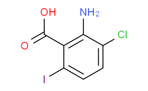 CAS No. 1506448-77-6, 2-amino-3-chloro-6-iodobenzoic acid