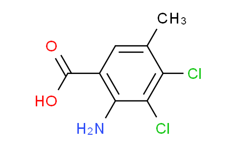 CAS No. 1555265-17-2, 2-amino-3,4-dichloro-5-methylbenzoic acid