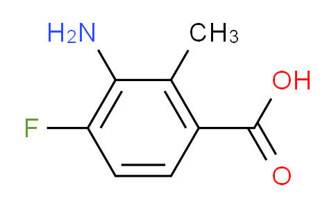 CAS No. 1782541-48-3, 3-amino-4-fluoro-2-methylbenzoic acid