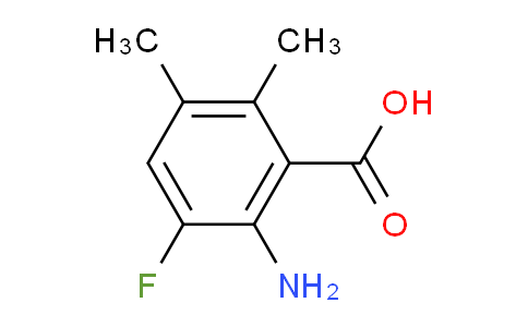 CAS No. 1783600-16-7, 2-amino-3-fluoro-5,6-dimethylbenzoic acid