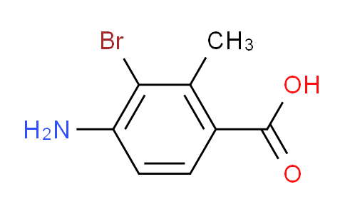 CAS No. 1935560-83-0, 4-amino-3-bromo-2-methylbenzoic acid