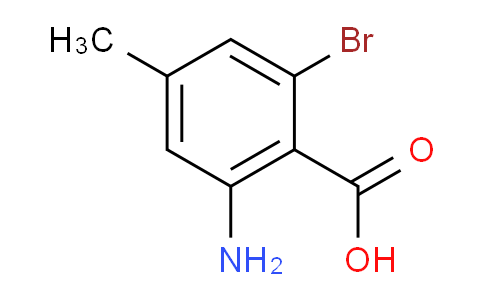 CAS No. 2092767-03-6, 2-amino-6-bromo-4-methylbenzoic acid