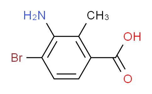 CAS No. 2092767-12-7, 3-amino-4-bromo-2-methylbenzoic acid