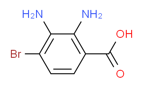 CAS No. 2383340-23-4, 2,3-diamino-4-bromobenzoic acid