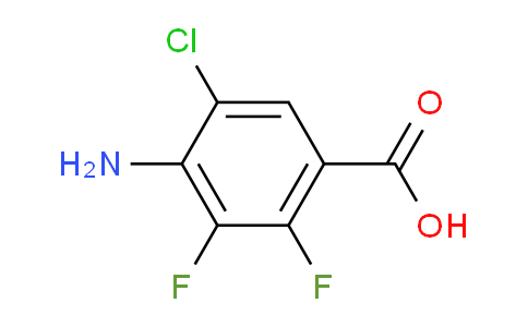 CAS No. 2649788-84-9, 4-amino-5-chloro-2,3-difluorobenzoic acid