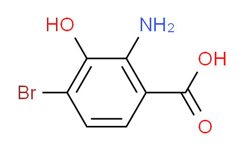 CAS No. 39978-92-2, 2-amino-4-bromo-3-hydroxybenzoic acid
