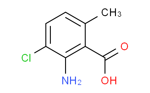 CAS No. 72618-63-4, 2-amino-3-chloro-6-methylbenzoic acid