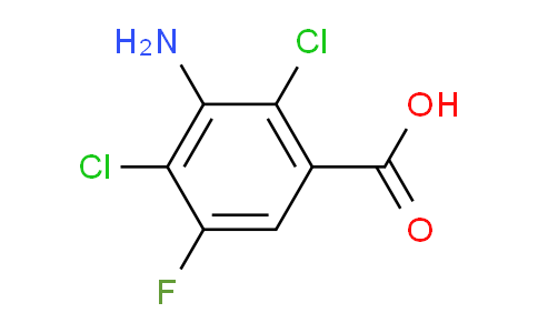 CAS No. 115549-13-8, 3-amino-2,4-dichloro-5-fluorobenzoic acid