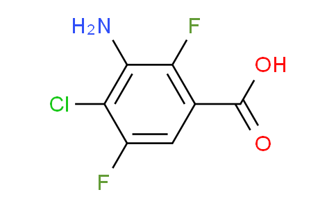 CAS No. 191873-27-5, 3-amino-4-chloro-2,5-difluorobenzoic acid