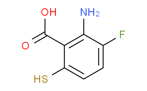 CAS No. 1548161-29-0, 2-amino-3-fluoro-6-sulfanylbenzoic acid