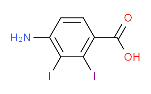 CAS No. 1687856-15-0, 4-amino-2,3-diiodobenzoic acid