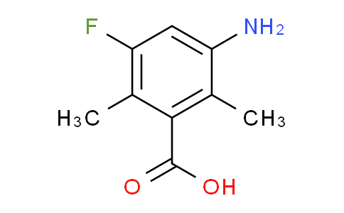 CAS No. 1779895-60-1, 3-amino-5-fluoro-2,6-dimethylbenzoic acid
