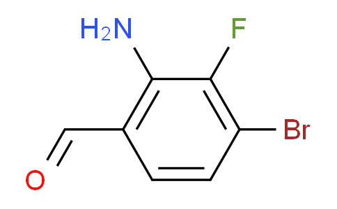 CAS No. 2060041-53-2, 2-amino-4-bromo-3-fluorobenzaldehyde