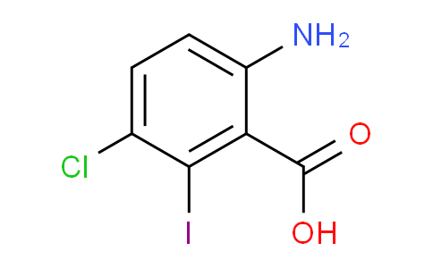 CAS No. 2090481-42-6, 6-amino-3-chloro-2-iodobenzoic acid