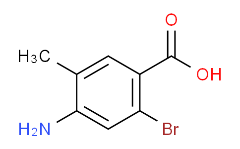 CAS No. 2091138-62-2, 4-amino-2-bromo-5-methylbenzoic acid