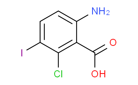 CAS No. 2091783-18-3, 6-amino-2-chloro-3-iodobenzoic acid