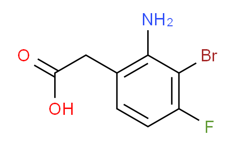MC749819 | 2092180-60-2 | 2-(2-amino-3-bromo-4-fluorophenyl)acetic acid