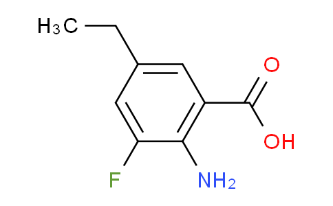CAS No. 2169142-82-7, 2-amino-5-ethyl-3-fluorobenzoic acid