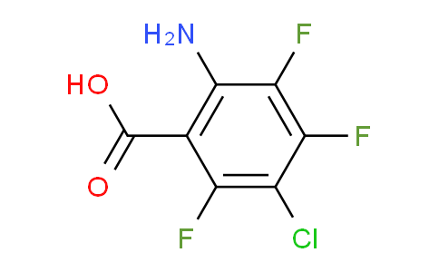 CAS No. 147420-75-5, 2-amino-5-chloro-3,4,6-trifluorobenzoic acid