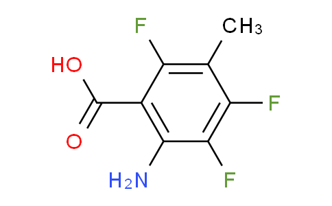CAS No. 532426-49-6, 2-amino-3,4,6-trifluoro-5-methylbenzoic acid