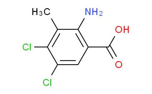 CAS No. 934406-46-9, 2-amino-4,5-dichloro-3-methylbenzoic acid