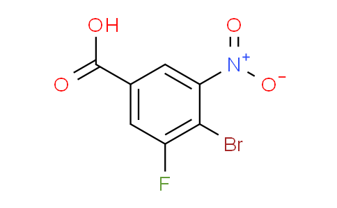 CAS No. 1249531-65-4, 4-bromo-3-fluoro-5-nitrobenzoic acid