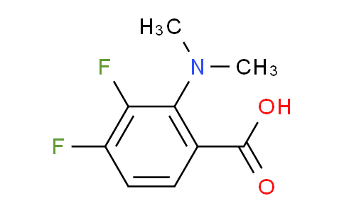 CAS No. 2154991-31-6, 2-(dimethylamino)-3,4-difluorobenzoic acid