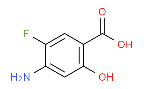 CAS No. 475150-68-6, 4-amino-5-fluoro-2-hydroxybenzoic acid