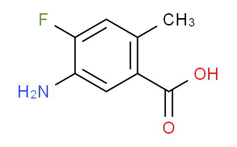 CAS No. 658085-42-8, 5-amino-4-fluoro-2-methylbenzoic acid