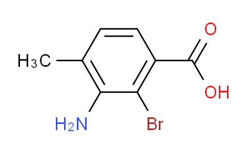 CAS No. 861773-14-0, 3-amino-2-bromo-4-methylbenzoic acid
