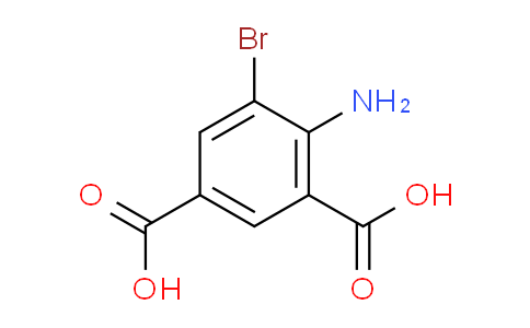 CAS No. 1049105-63-6, 4-amino-5-bromobenzene-1,3-dicarboxylic acid