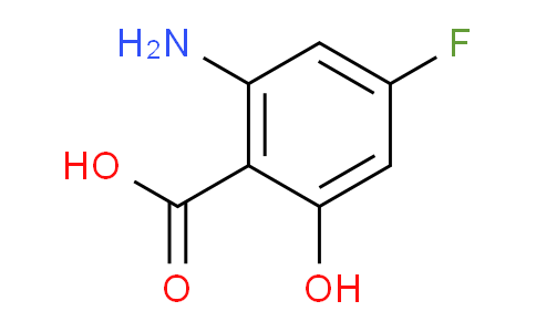 CAS No. 1378836-88-4, 2-amino-4-fluoro-6-hydroxybenzoic acid
