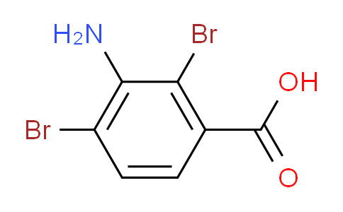 CAS No. 1687856-74-1, 3-amino-2,4-dibromobenzoic acid
