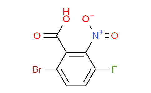 CAS No. 1807025-89-3, 6-bromo-3-fluoro-2-nitrobenzoic acid